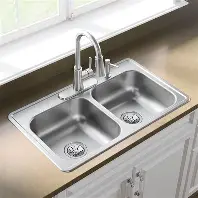 Double Stainless Steel Kitchen Sink