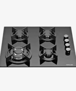 60cm Black Gas Hob